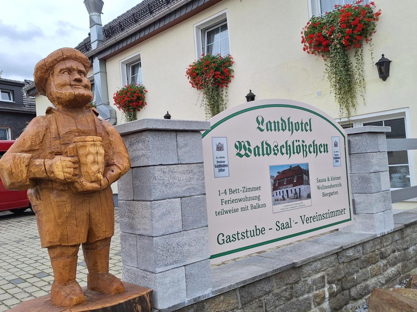Ferienwohnung - Landhotel Waldschloesschen Sohland an der Spree Exterior foto